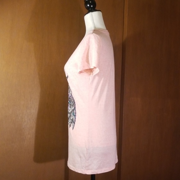 RRR Pink Owl Tee - Picture 2 of 8